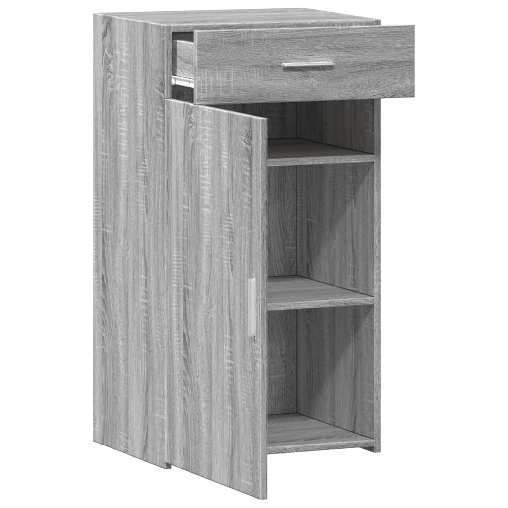 Ραφιέρα Γκρι Sonoma 50x42,5x93 εκ. από Επεξεργασμένο Ξύλο - Pakobazaar