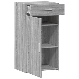 Ραφιέρα Γκρι Sonoma 50x42,5x93 εκ. από Επεξεργασμένο Ξύλο - Pakobazaar