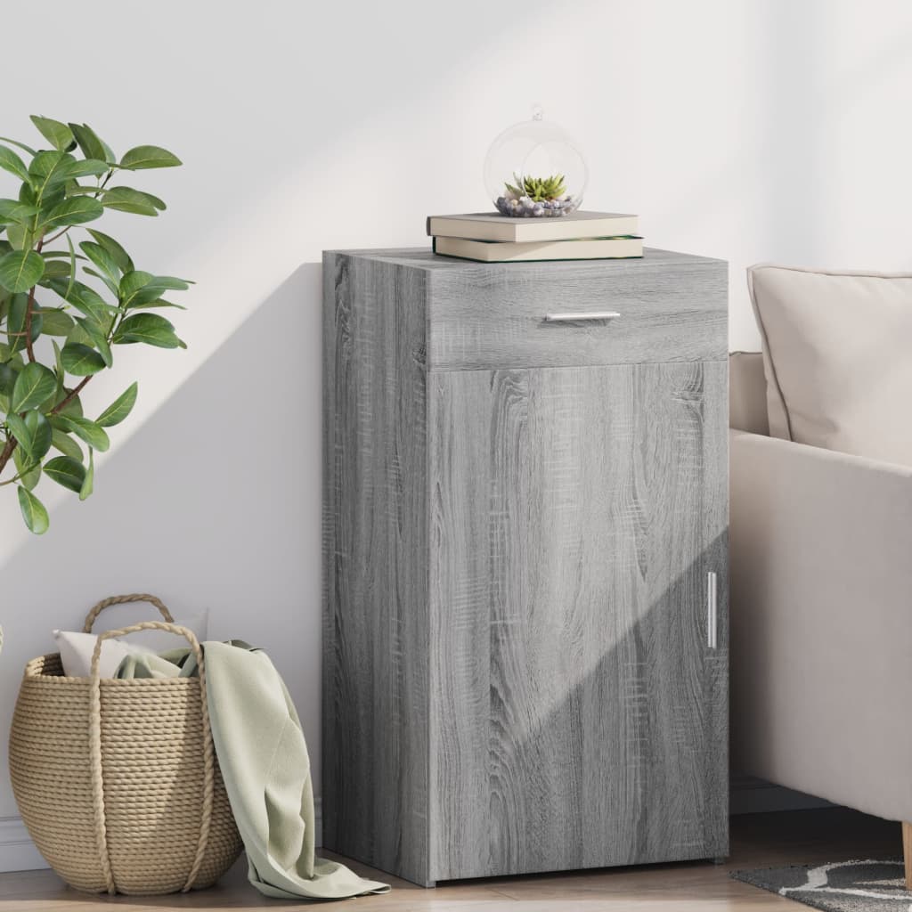 Ραφιέρα Γκρι Sonoma 50x42,5x93 εκ. από Επεξεργασμένο Ξύλο - Pakobazaar