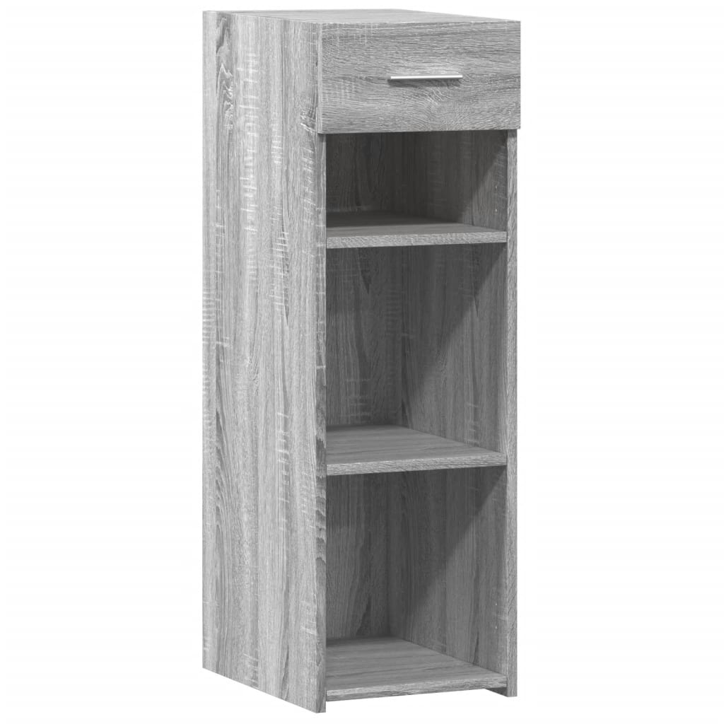 Ντουλάπι Γκρι Sonoma 30x42,5x93 εκ. από Επεξεργασμένο Ξύλο