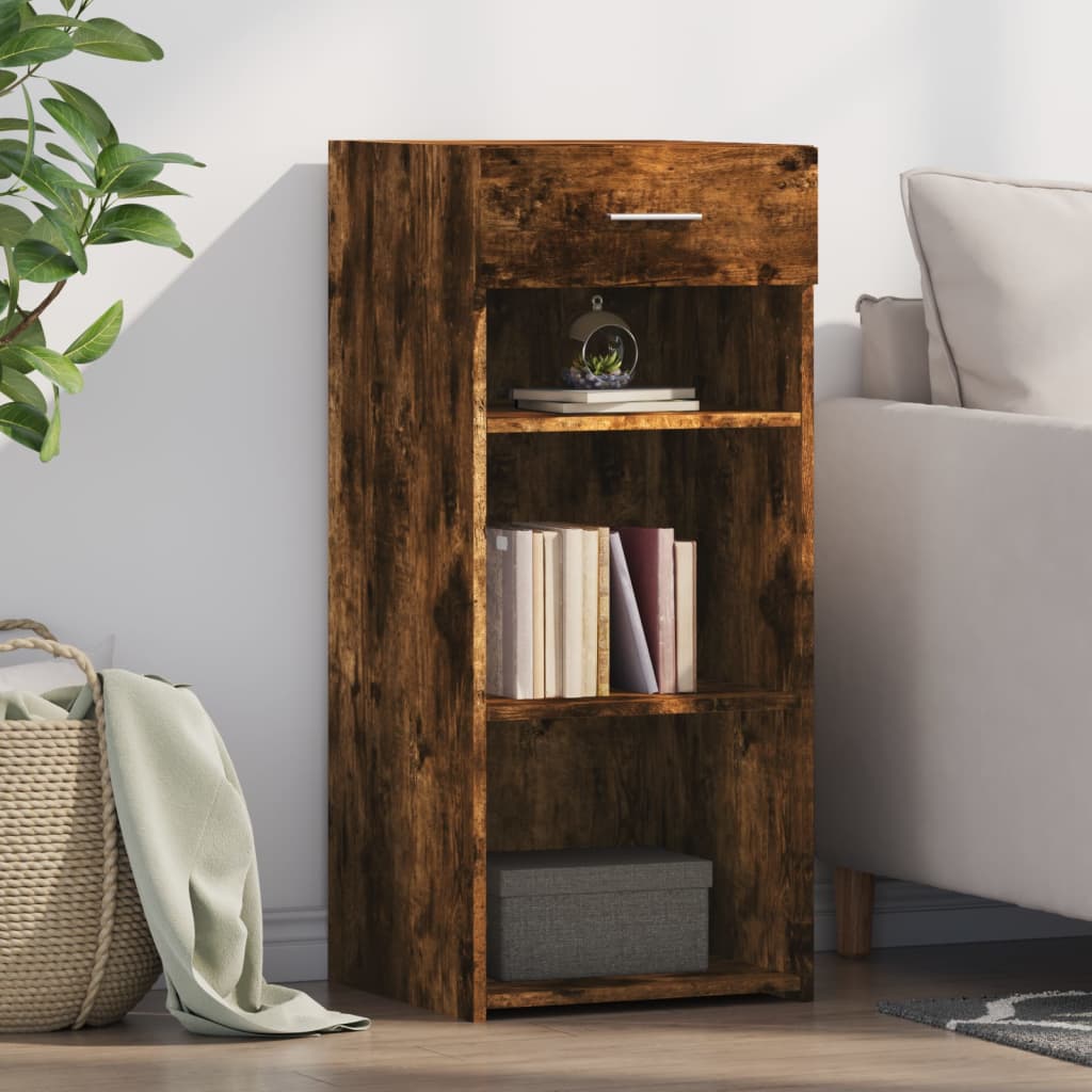 Ντουλάπι Καπνιστή Δρυς 40x42,5x93 εκ. από Επεξεργ. Ξύλο - Pakobazaar