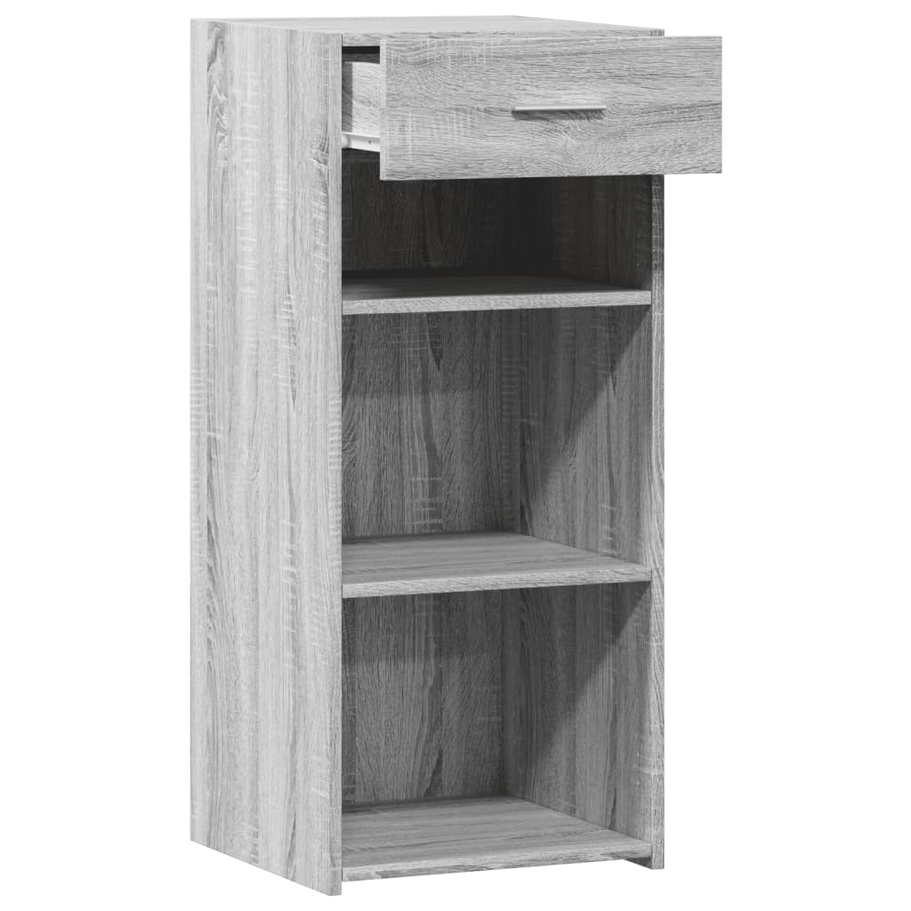 Ντουλάπι Γκρι Sonoma 40x42,5x93 εκ. από Επεξεργασμένο Ξύλο