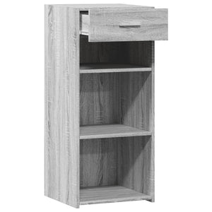 Ντουλάπι Γκρι Sonoma 40x42,5x93 εκ. από Επεξεργασμένο Ξύλο