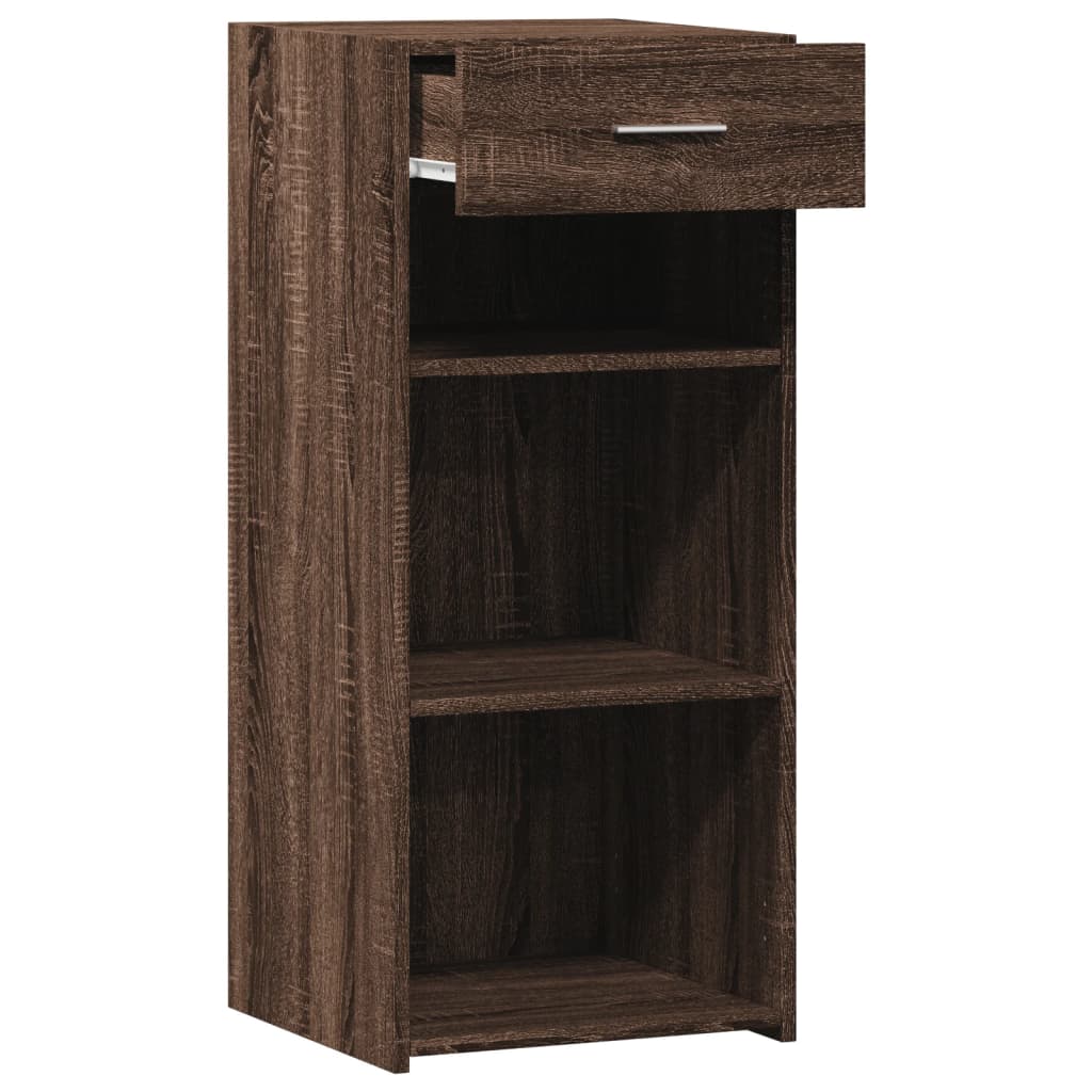 Ντουλάπι Καφέ Δρυς 40x42,5x93 εκ. Επεξεργασμένο Ξύλο