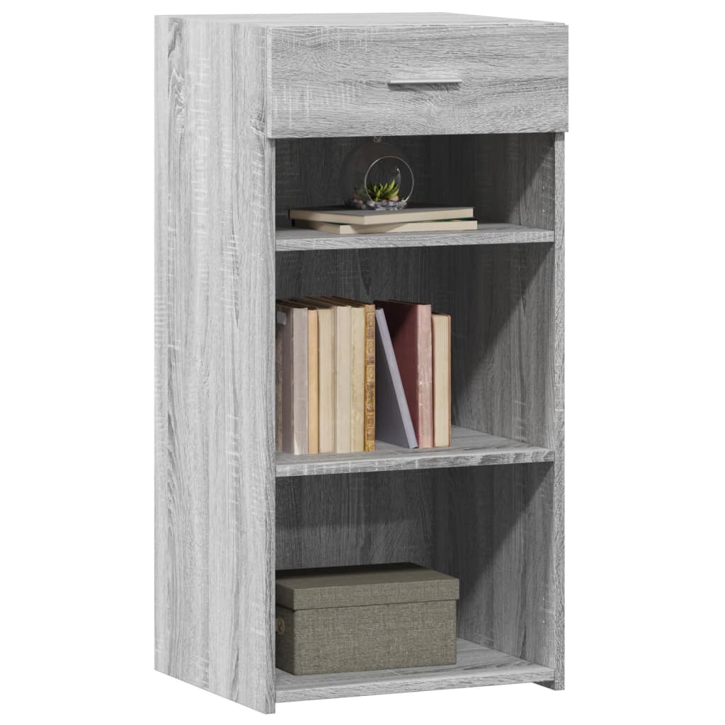 Ντουλάπι Γκρι Sonoma 45x42,5x93 εκ. από Επεξεργασμένο Ξύλο