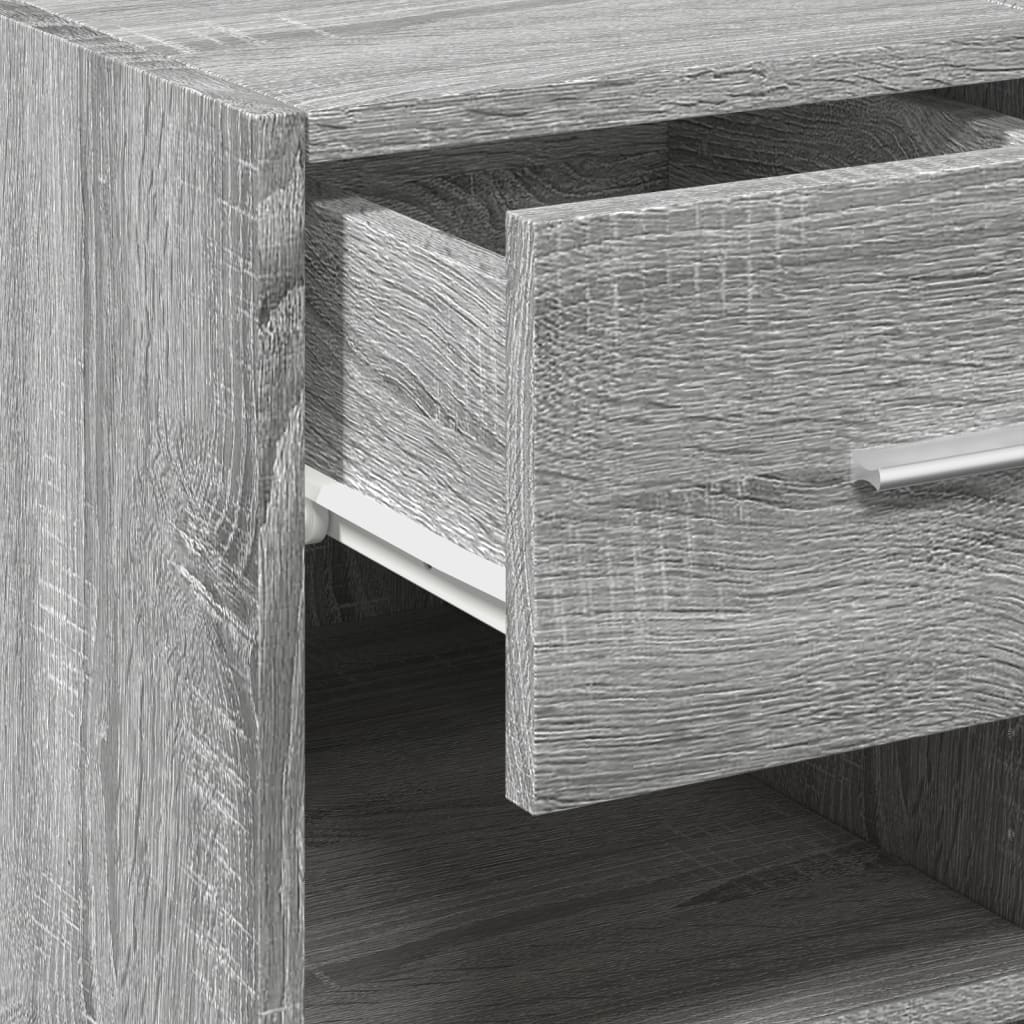 Ντουλάπι Γκρι Sonoma 45x42,5x93 εκ. από Επεξεργασμένο Ξύλο