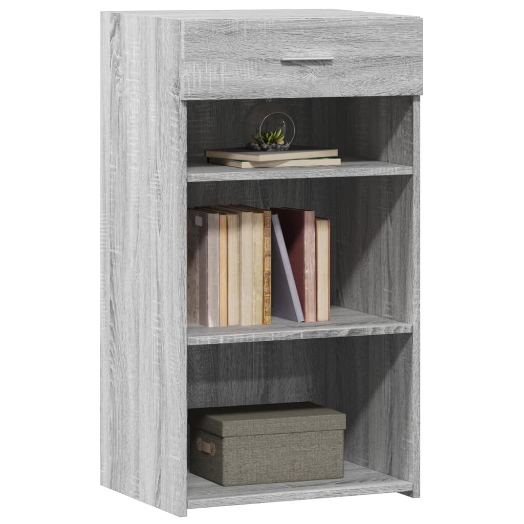 Ντουλάπι Γκρι Sonoma 50x42,5x93 εκ. από Επεξεργασμένο Ξύλο