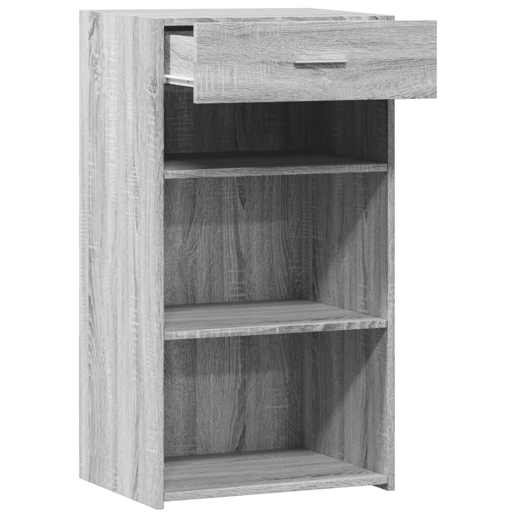 Ντουλάπι Γκρι Sonoma 50x42,5x93 εκ. από Επεξεργασμένο Ξύλο
