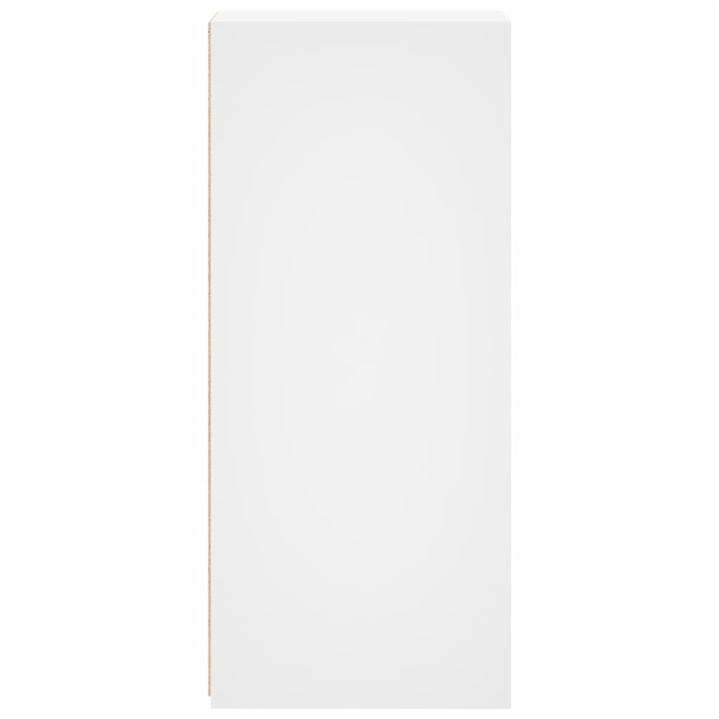 Συρταριέρα Λευκή 30x42,5x93 εκ. από Επεξεργασμένο Ξύλο - Pakobazaar