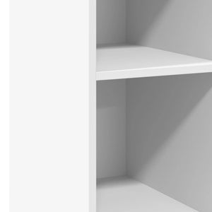 Συρταριέρα Λευκή 30x42,5x93 εκ. από Επεξεργασμένο Ξύλο - Pakobazaar
