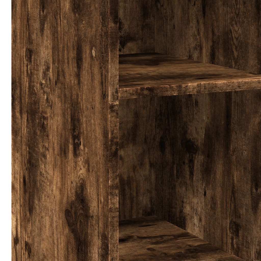 Βοηθητικό Ντουλάπι Καπνιστή Δρυς 30x41x93εκ. Επεξεργασμένο Ξύλο - Pakobazaar