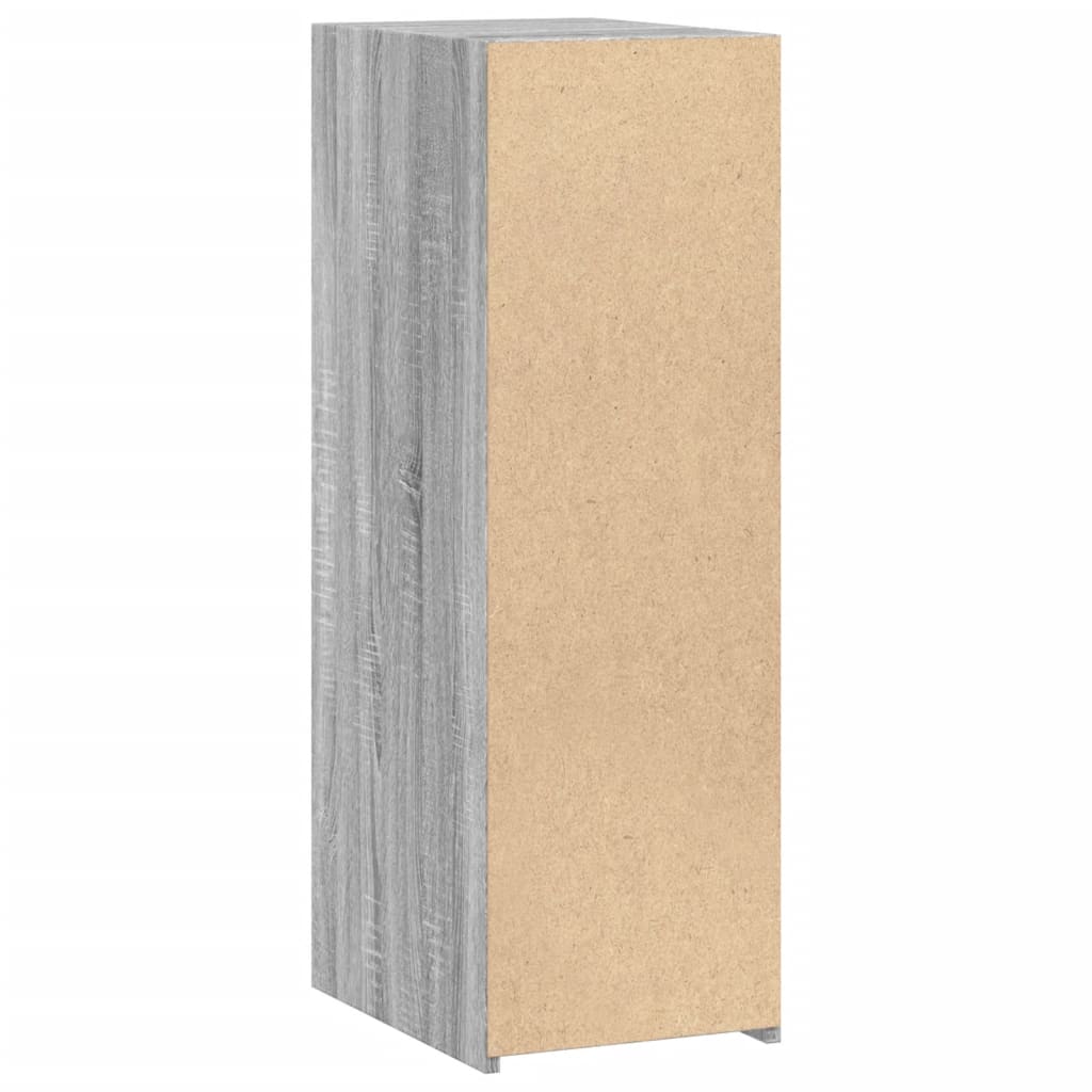 Ντουλάπι Γκρι Sonoma 30x41x93 εκ. από Επεξεργασμένο Ξύλο