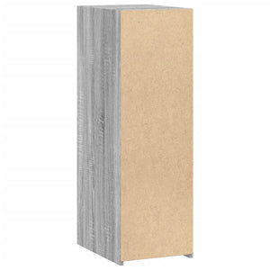 Ντουλάπι Γκρι Sonoma 30x41x93 εκ. από Επεξεργασμένο Ξύλο
