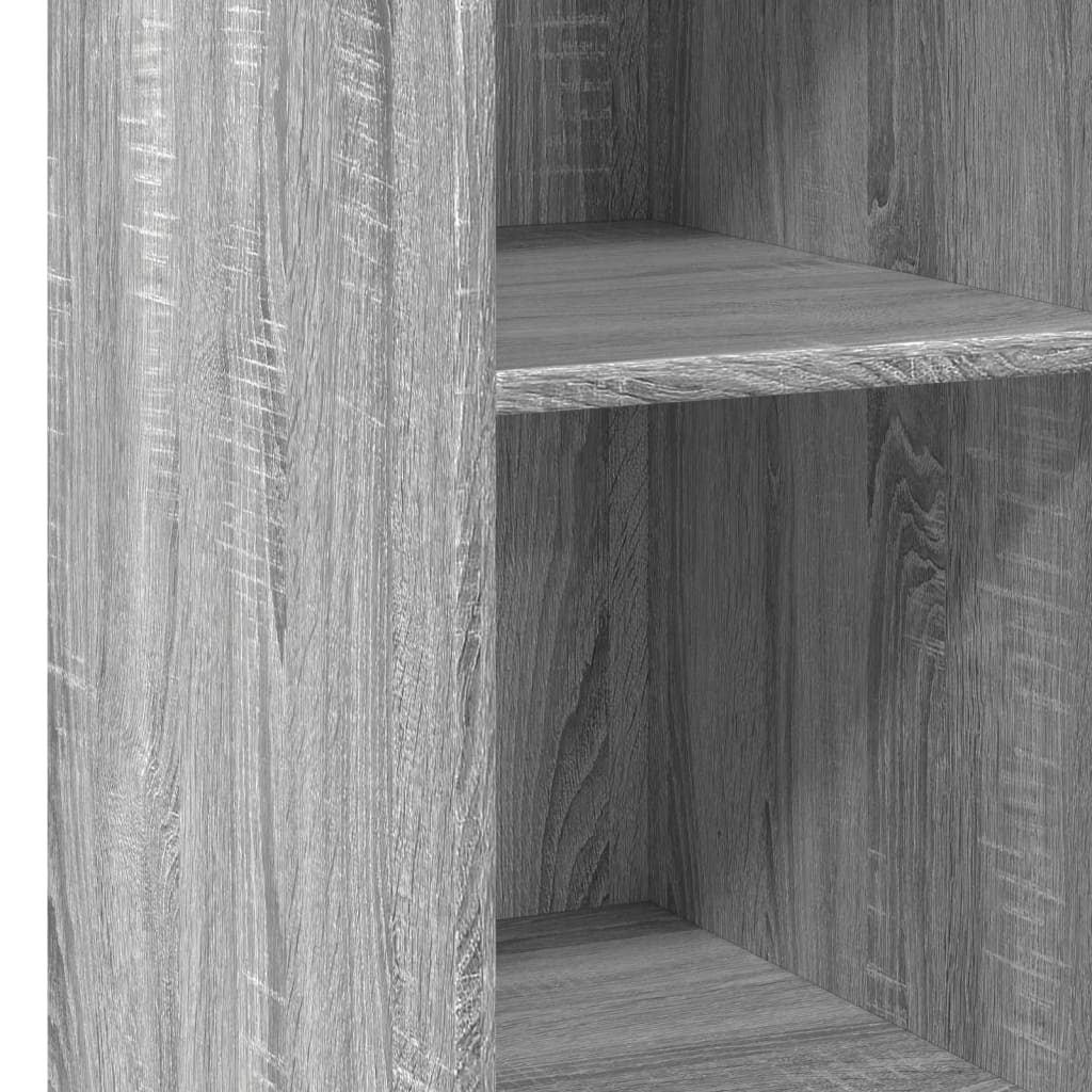 Ντουλάπι Γκρι Sonoma 30x41x93 εκ. από Επεξεργασμένο Ξύλο