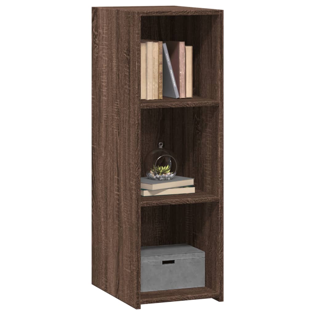 Μπουφές Καφέ Δρυς 30x41x93 εκ. από Επεξεργασμένο Ξύλο