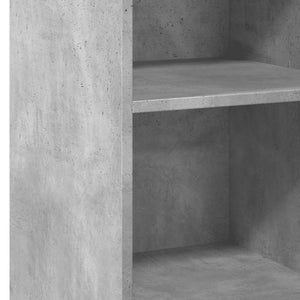 Ντουλάπι Γκρι Σκυροδέματος 40x41x93 εκ. Επεξεργασμένο Ξύλο