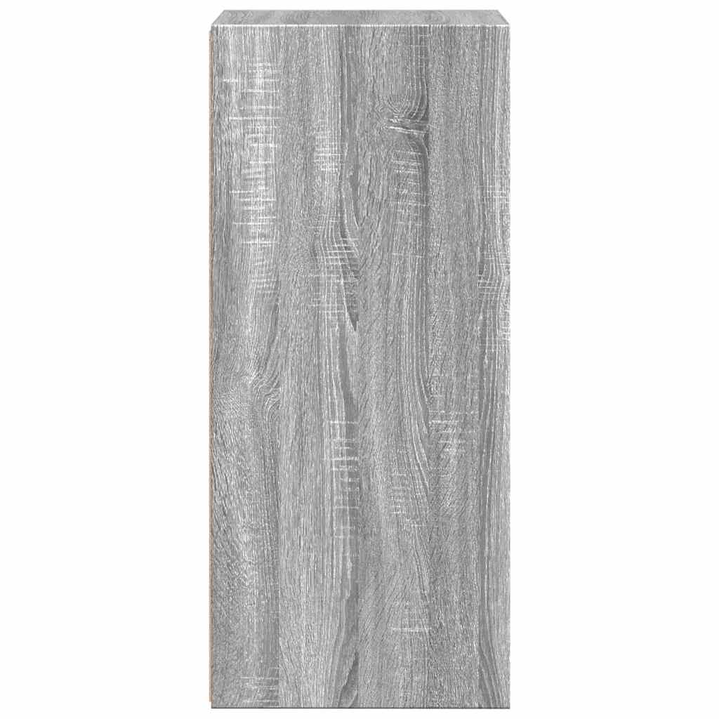 Ντουλάπι Γκρι Sonoma 40x41x93 εκ. από Επεξεργασμένο Ξύλο