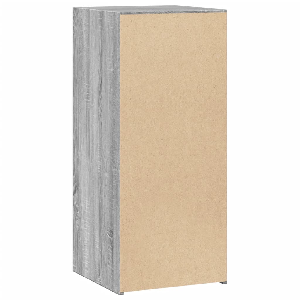 Ντουλάπι Γκρι Sonoma 40x41x93 εκ. από Επεξεργασμένο Ξύλο