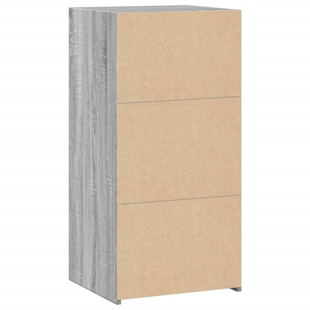 Ντουλάπι Γκρι Sonoma 45x41x93 εκ. από Επεξεργασμένο Ξύλο