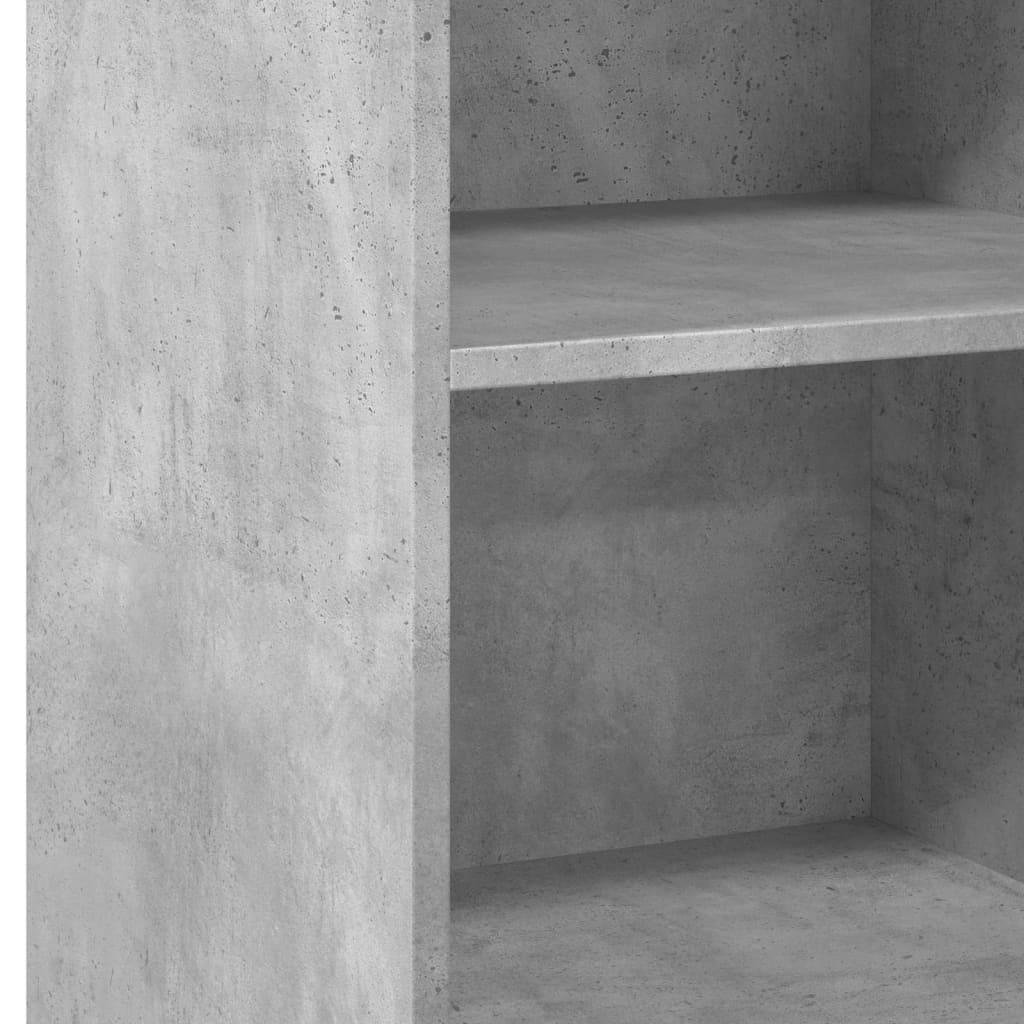 Ντουλάπι Γκρι Σκυροδέματος 50x41x93 εκ. Επεξεργασμένο Ξύλο - Pakobazaar