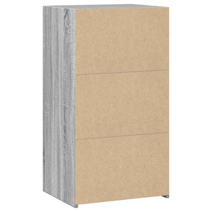Ντουλάπι Γκρι Sonoma 50x41x93 εκ. από Επεξεργ. Ξύλο