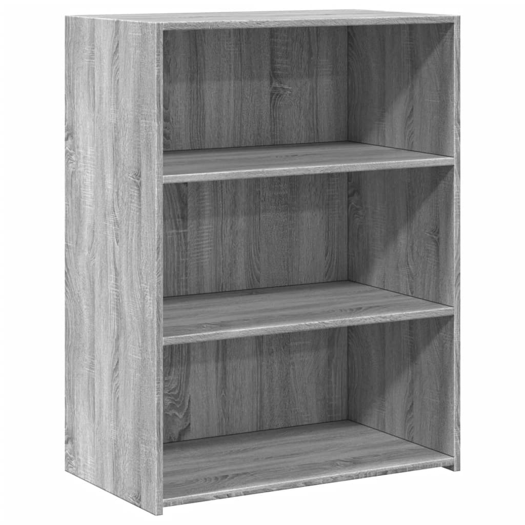Ντουλάπι Γκρι Sonoma 70x41x93 εκ. από Επεξεργασμένο Ξύλο