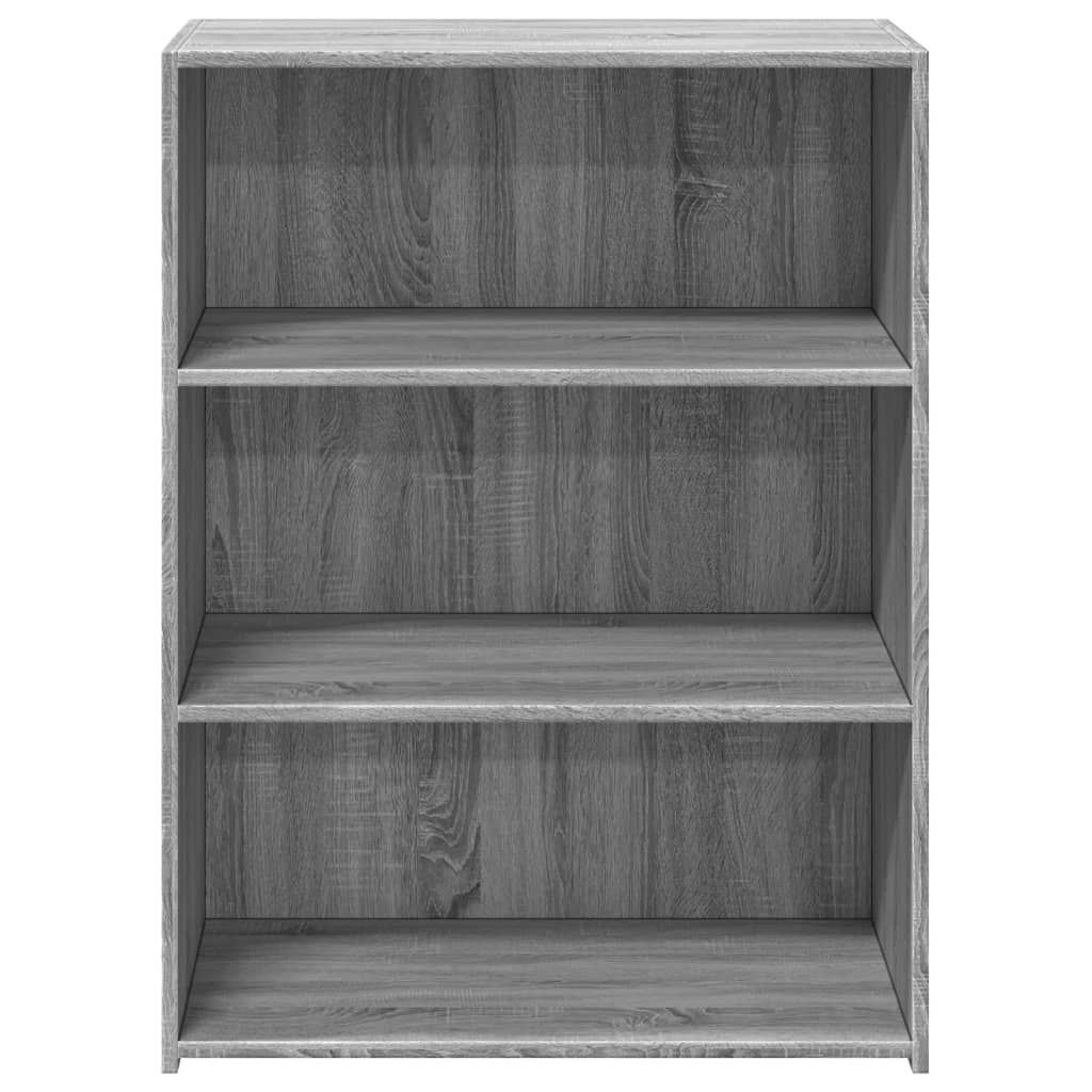 Ντουλάπι Γκρι Sonoma 70x41x93 εκ. από Επεξεργασμένο Ξύλο