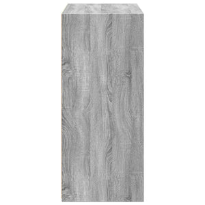 Ντουλάπι Γκρι Sonoma 70x41x93 εκ. από Επεξεργασμένο Ξύλο