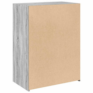 Ντουλάπι Γκρι Sonoma 70x41x93 εκ. από Επεξεργασμένο Ξύλο