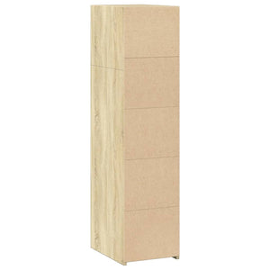 Ντουλάπι Sonoma Δρυς 30x41x124 εκ. από Επεξεργασμένο Ξύλο - Pakobazaar