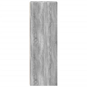Ντουλάπι Γκρι Sonoma 30x41x124 εκ. από Επεξεργασμένο Ξύλο