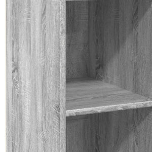 Ντουλάπι Γκρι Sonoma 30x41x124 εκ. από Επεξεργασμένο Ξύλο