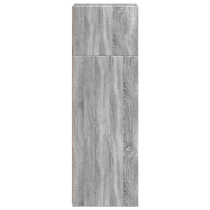 Ντουλάπι Γκρι Sonoma 40x41x124 εκ. από Επεξεργασμένο Ξύλο