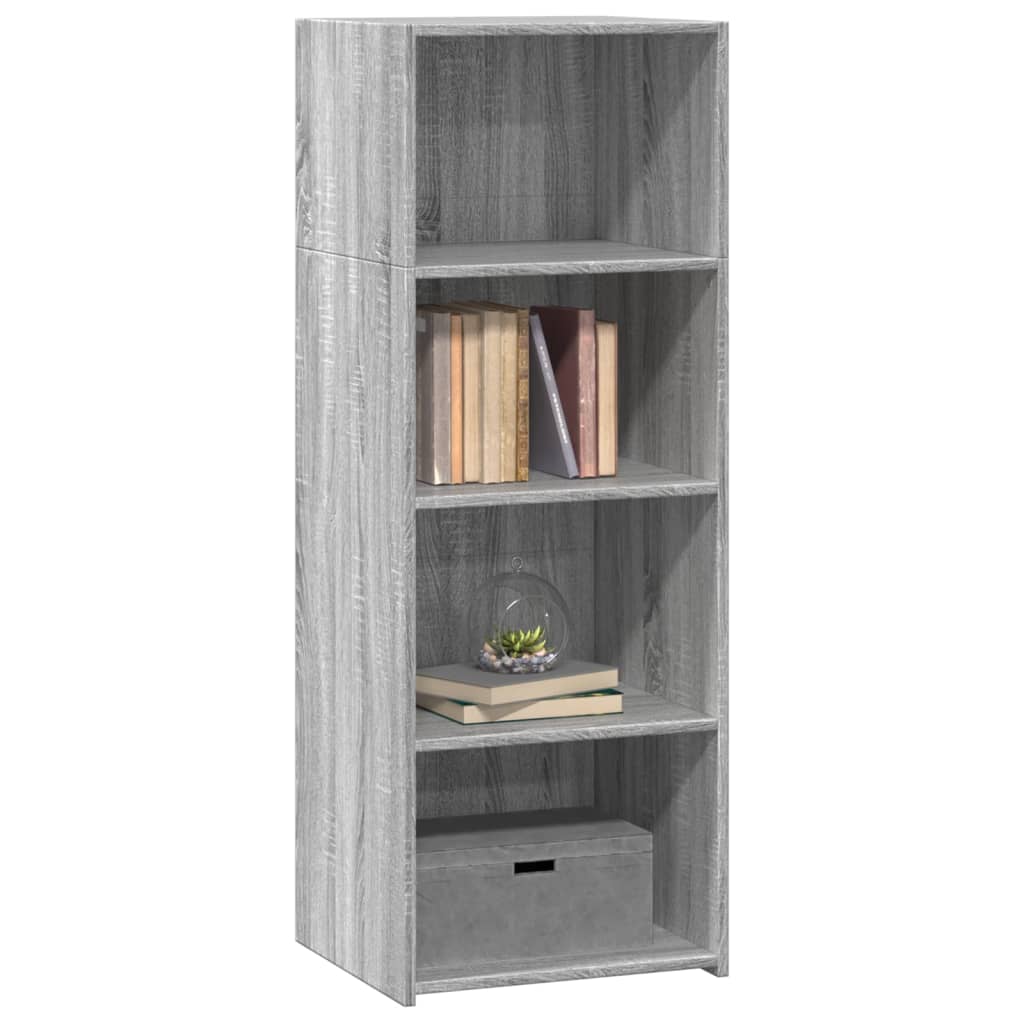 Ντουλάπι Γκρι Sonoma 45x41x124 εκ. από Επεξεργασμένο Ξύλο