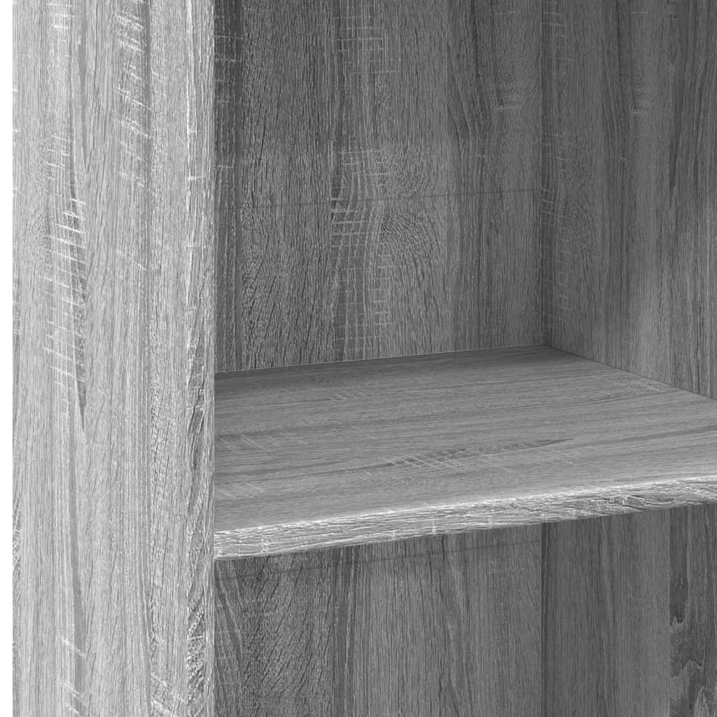 Ντουλάπι Γκρι Sonoma 45x41x124 εκ. από Επεξεργασμένο Ξύλο