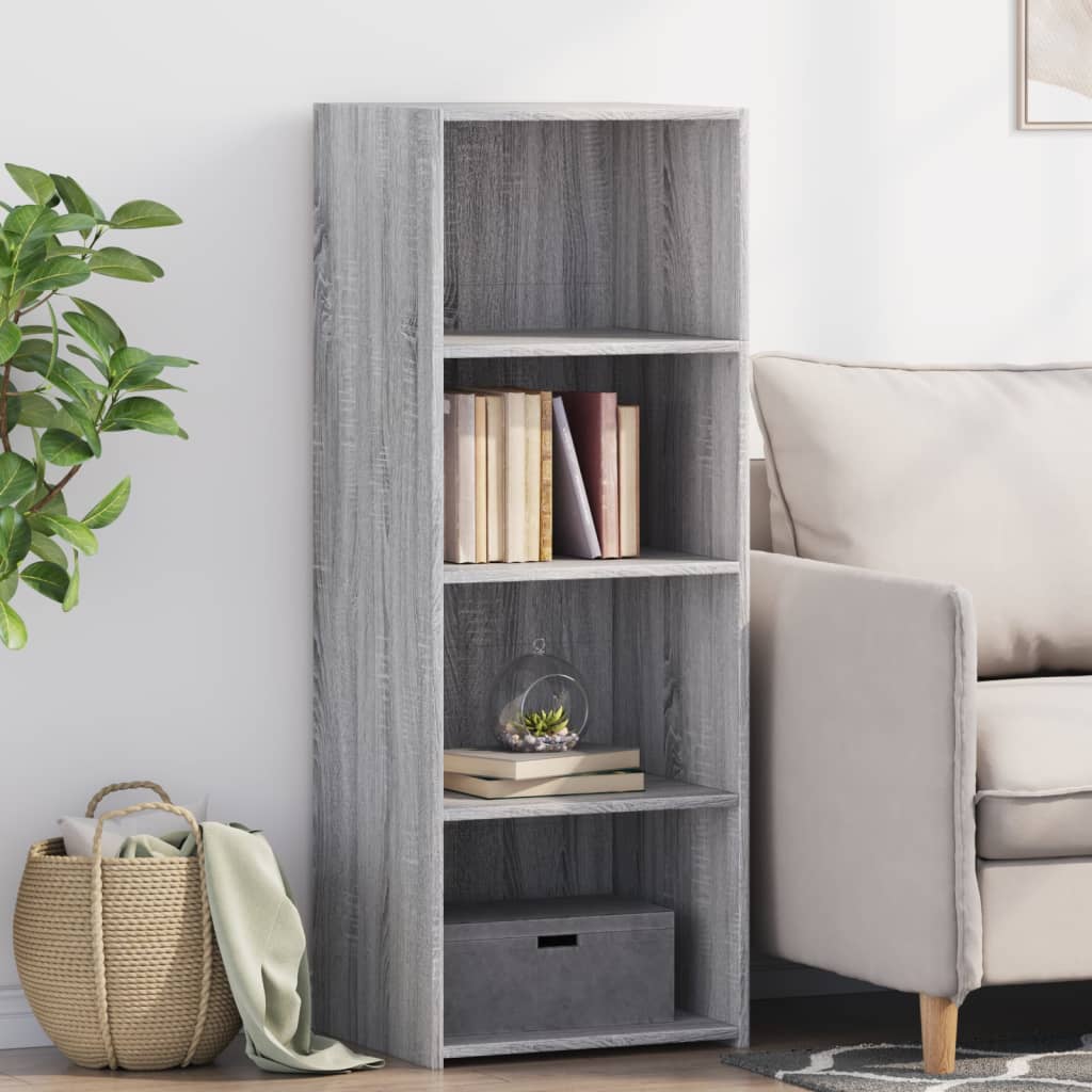 Ντουλάπι Γκρι Sonoma 45x41x124 εκ. από Επεξεργασμένο Ξύλο