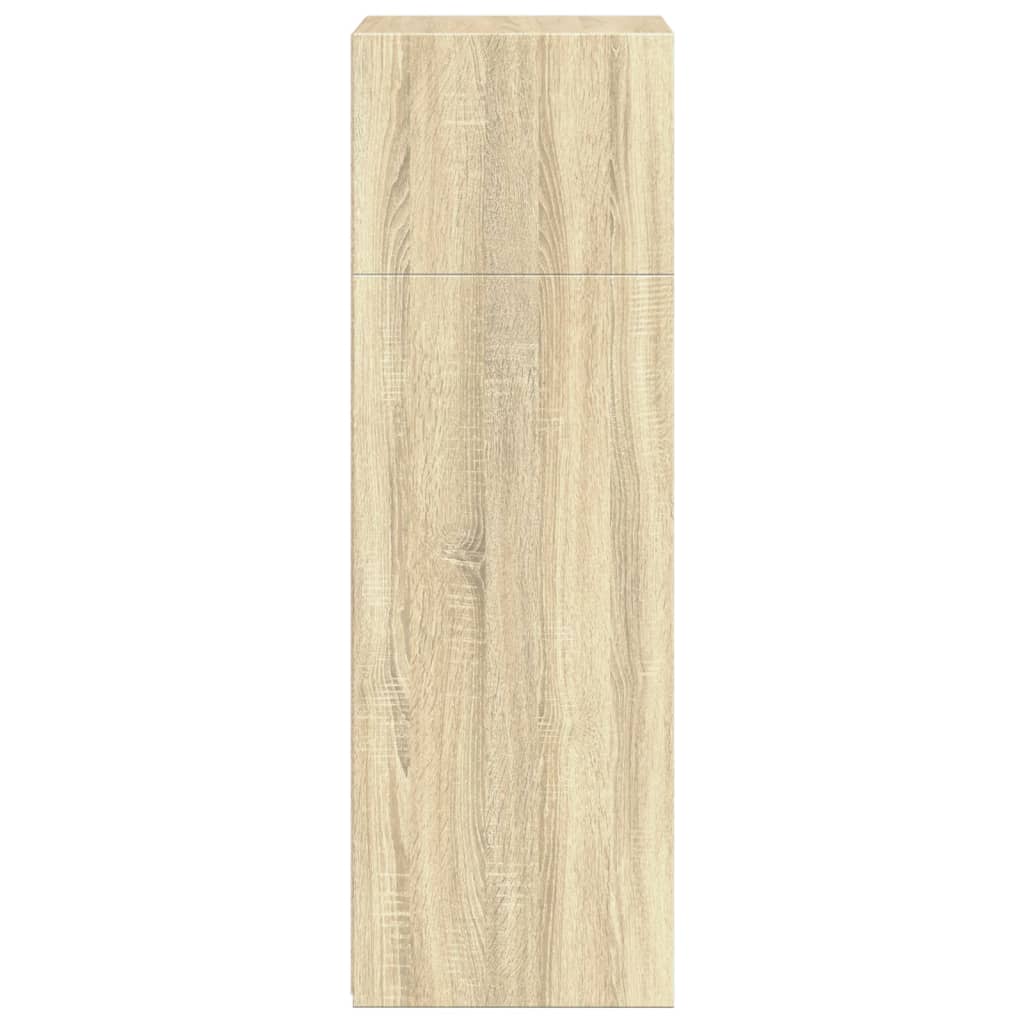 Ντουλάπι Sonoma Δρυός 50x41x124 εκ. από Επεξεργασμένο Ξύλο - Pakobazaar