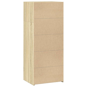 Ντουλάπι Sonoma Δρυός 50x41x124 εκ. από Επεξεργασμένο Ξύλο - Pakobazaar
