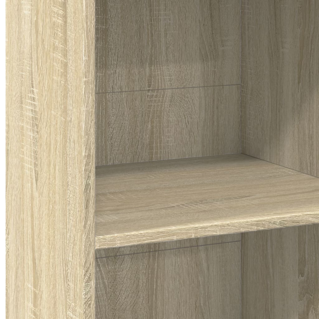 Ντουλάπι Sonoma Δρυός 50x41x124 εκ. από Επεξεργασμένο Ξύλο - Pakobazaar