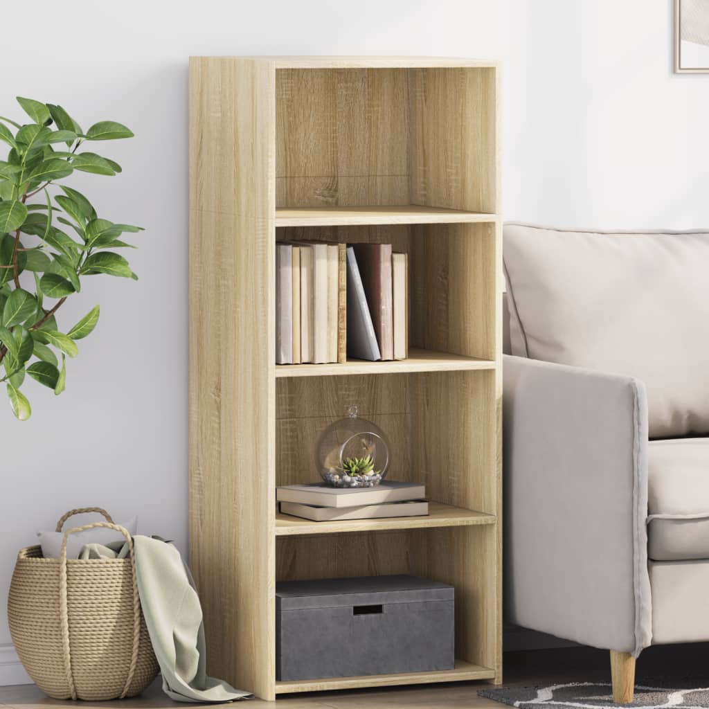 Ντουλάπι Sonoma Δρυός 50x41x124 εκ. από Επεξεργασμένο Ξύλο - Pakobazaar