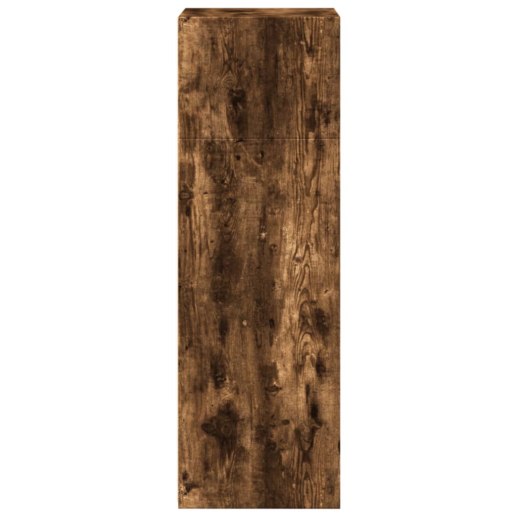 Ντουλάπα Καπνιστή Δρυός 50x41x124 εκ. από Επεξεργασμένο Ξύλο