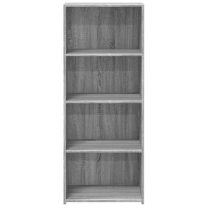Ντουλάπι Γκρι Sonoma 50x41x124 εκ. από Επεξεργασμένο Ξύλο