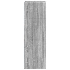 Ντουλάπι Γκρι Sonoma 50x41x124 εκ. από Επεξεργασμένο Ξύλο