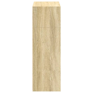 Ντουλάπι Sonoma Δρυός 70x41x124 εκ. από Επεξεργασμένο Ξύλο