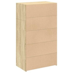 Ντουλάπι Sonoma Δρυός 70x41x124 εκ. από Επεξεργασμένο Ξύλο