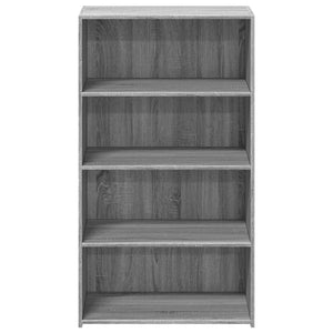 Ντουλάπι Γκρι Sonoma 70x41x124 εκ. από Επεξεργασμένο Ξύλο