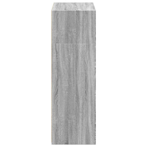 Ντουλάπι Γκρι Sonoma 70x41x124 εκ. από Επεξεργασμένο Ξύλο