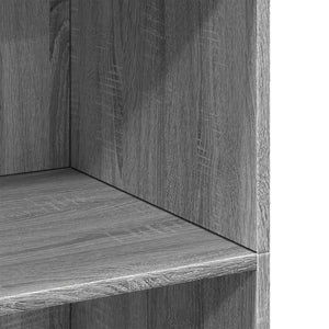 Ντουλάπι Γκρι Sonoma 70x41x124 εκ. από Επεξεργασμένο Ξύλο
