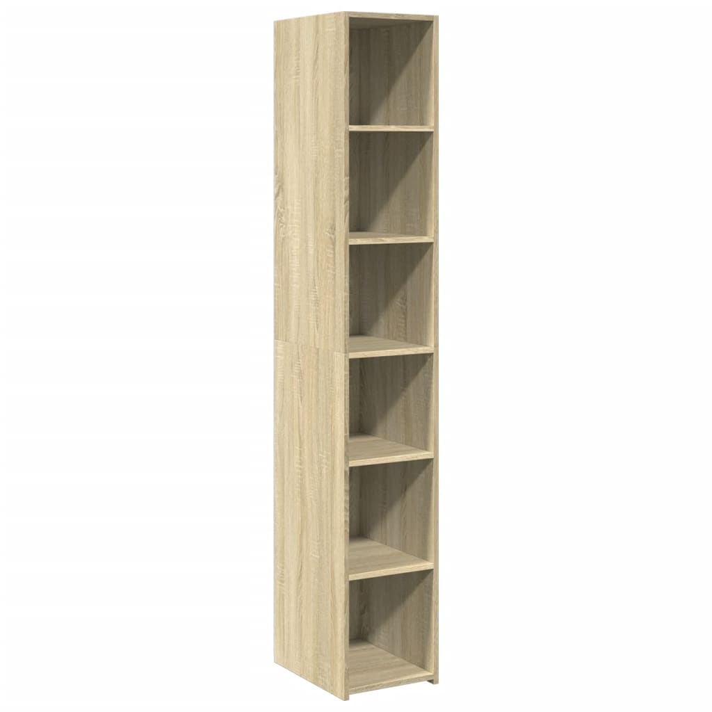 Ντουλάπι Sonoma δρυς 30x41x185 εκ. από Επεξεργασμένο Ξύλο - Pakobazaar