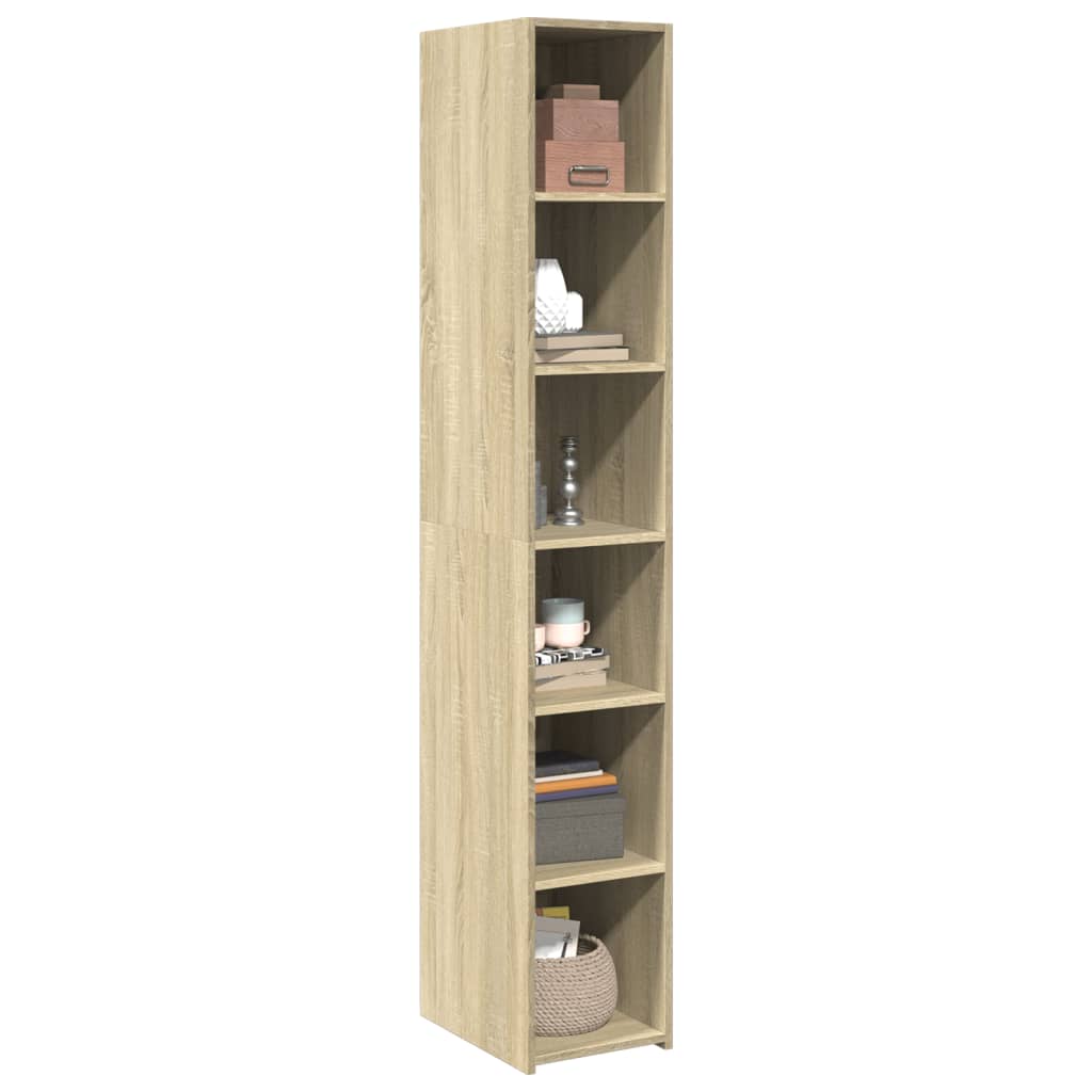 Ντουλάπι Sonoma δρυς 30x41x185 εκ. από Επεξεργασμένο Ξύλο - Pakobazaar
